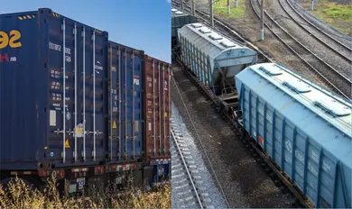Inland container depot